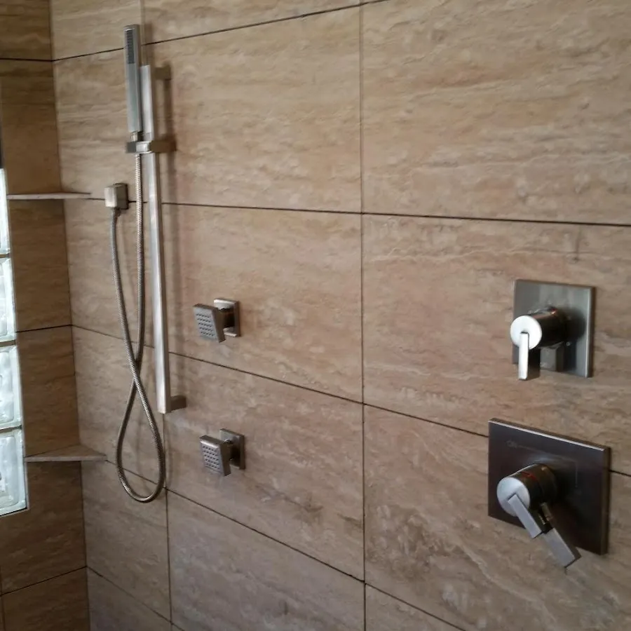 Shower fixture installation for Water Heater Replacement in Palmetto